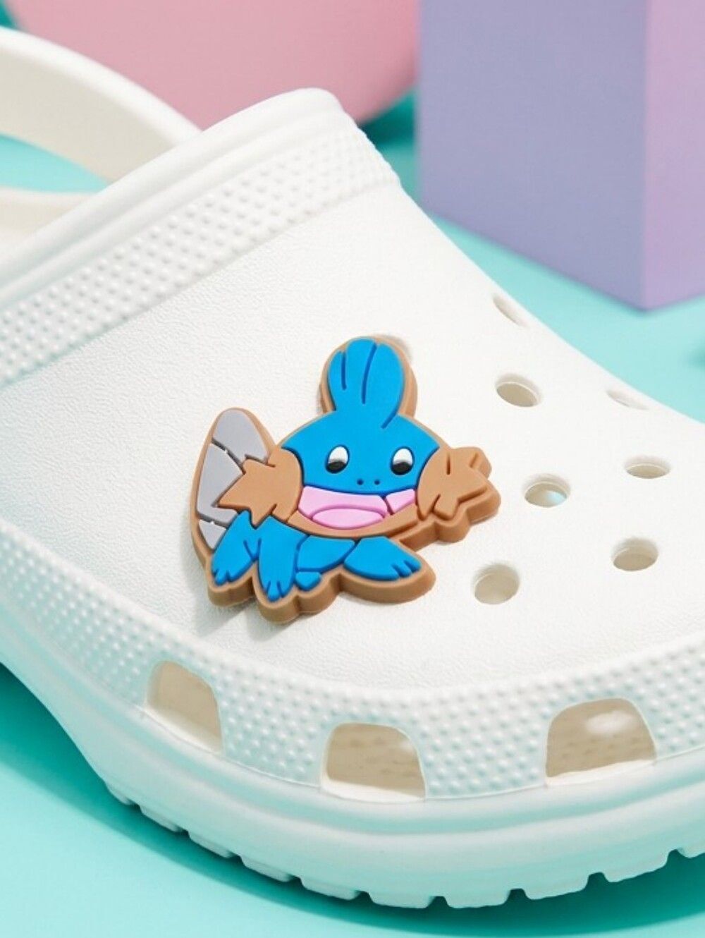 Pokemon Mudkip Blue Croc Charm Jibbitz Style Shoe Charms Accessory 6/$20 NEW